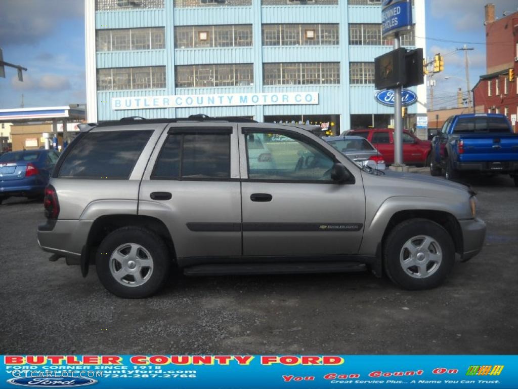 2003 TrailBlazer LS - Light Pewter Metallic / Medium Pewter photo #1