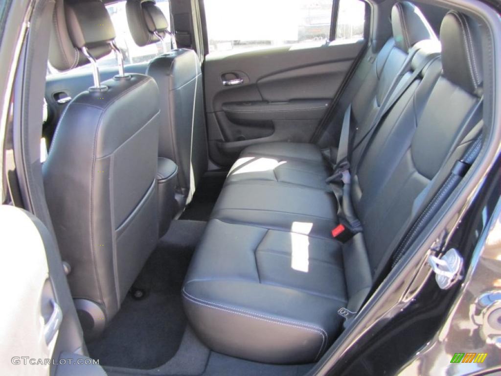 Black Interior 2011 Chrysler 200 Limited Photo #46121103