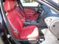 Black/Radar Red Interior Photo for 2011 Dodge Charger #46121583