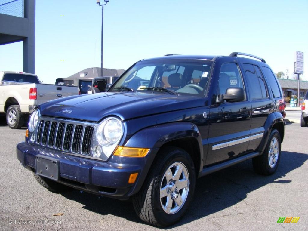 Midnight Blue Pearl 2006 Jeep Liberty Limited 4x4 Exterior Photo #46121589