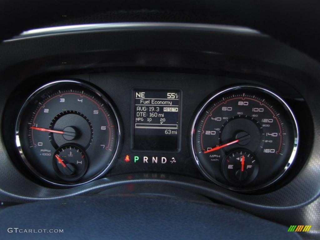 2011 Dodge Charger R/T Plus Gauges Photo #46121616