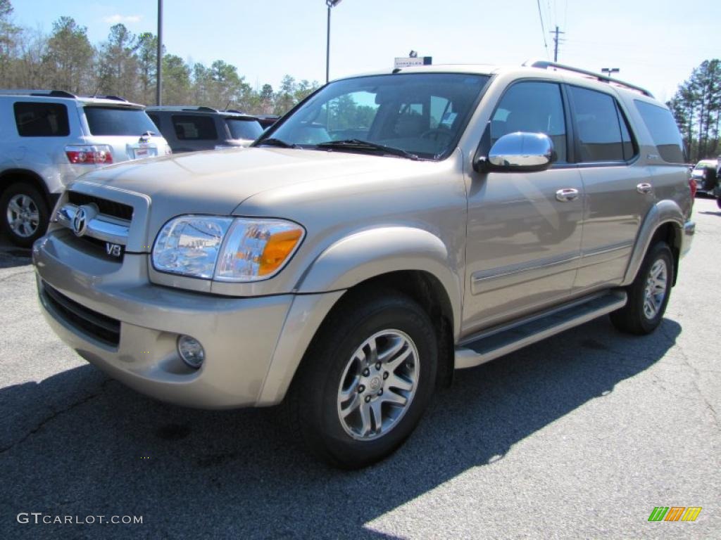 Desert Sand Mica 2007 Toyota Sequoia Limited Exterior Photo #46121856