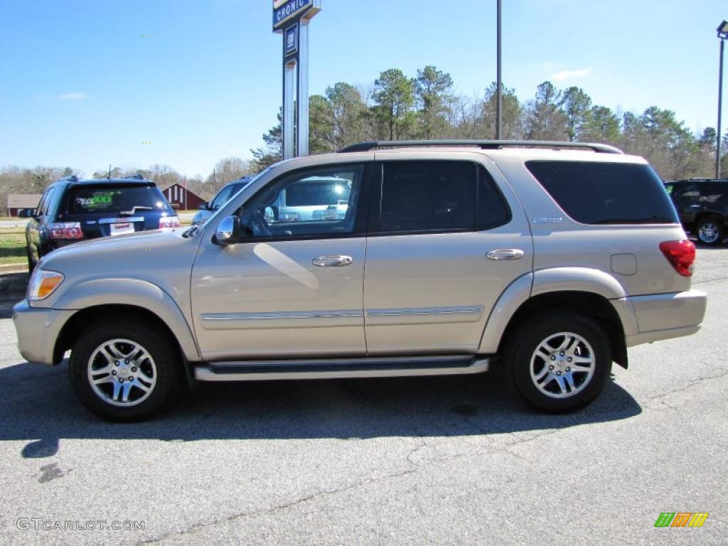 Desert Sand Mica 2007 Toyota Sequoia Limited Exterior Photo #46121871