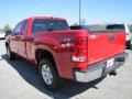 2009 Fire Red GMC Sierra 1500 SLE Extended Cab  photo #5