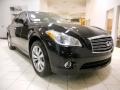 Black Obsidian 2011 Infiniti M 37x AWD Sedan Exterior