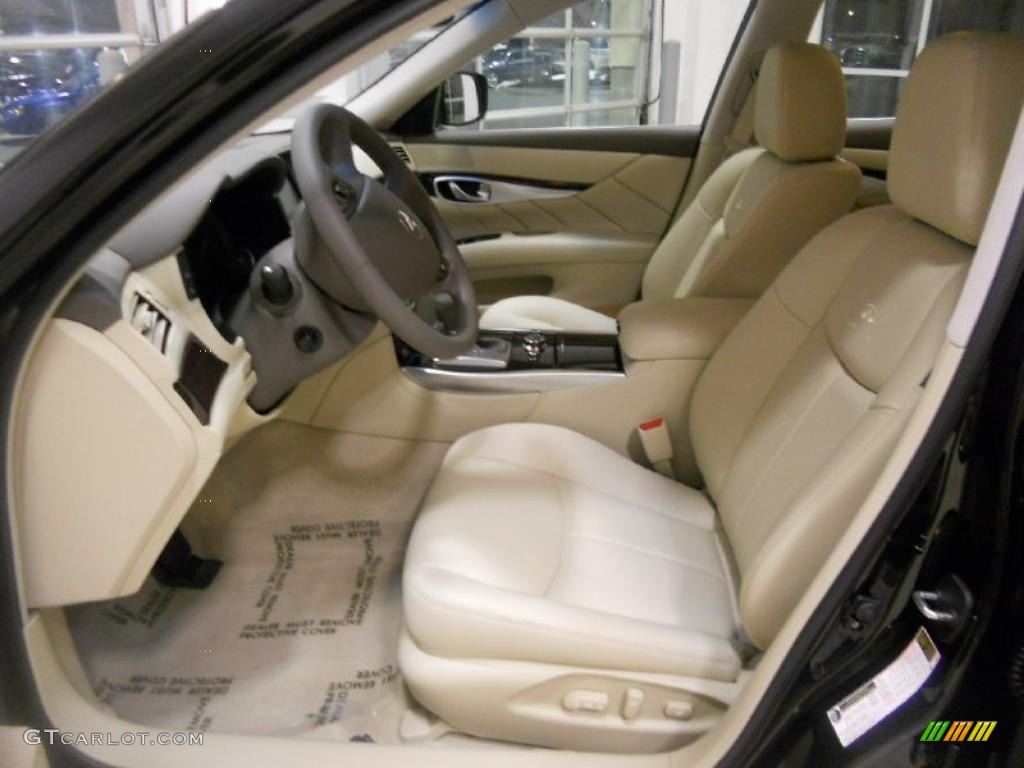 Wheat Interior 2011 Infiniti M 37x AWD Sedan Photo #46122660