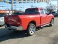 2010 Flame Red Dodge Ram 1500 Big Horn Quad Cab 4x4  photo #5