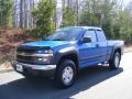 2007 Pace Blue Chevrolet Colorado LT Z71 Extended Cab 4x4  photo #1