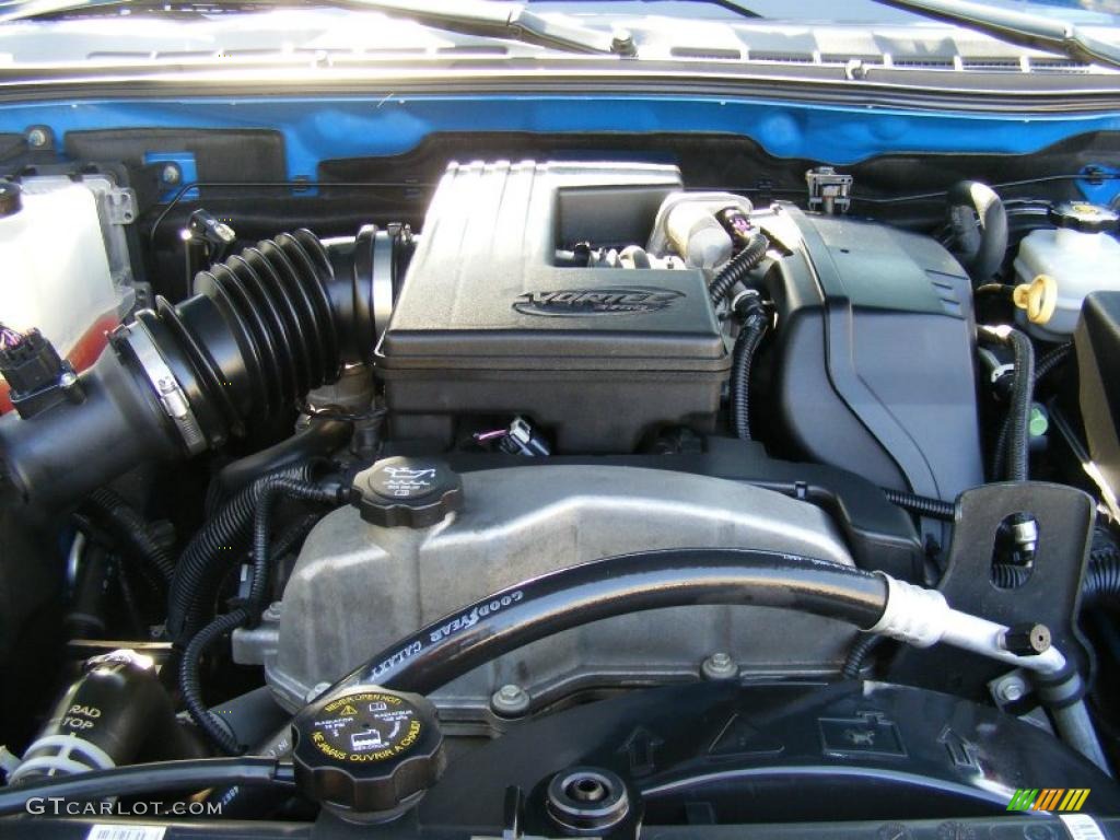 2007 Chevrolet Colorado LT Z71 Extended Cab 4x4 Engine Photos