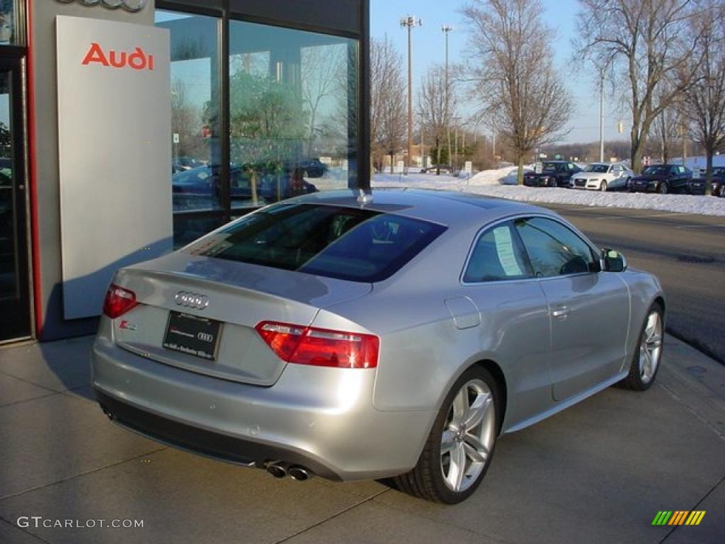 Ice Silver Metallic 2009 Audi S5 4.2 quattro Exterior Photo #46123932