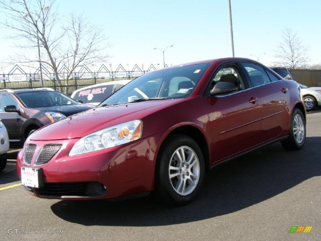 2005 G6 Sedan - Sport Red Metallic / Ebony photo #1