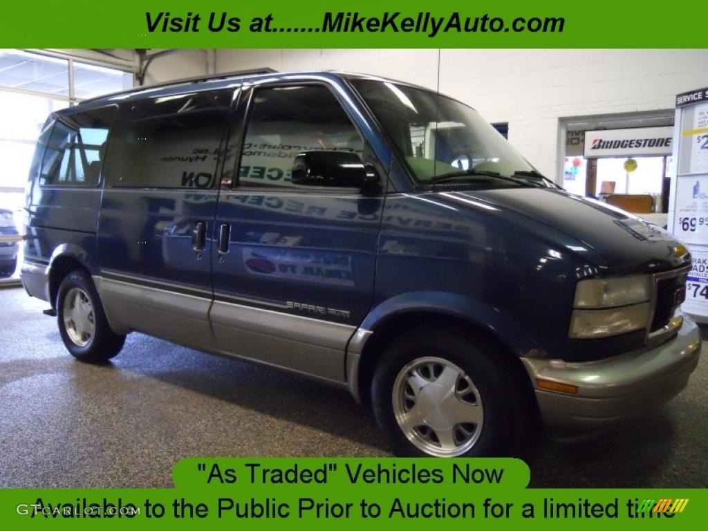 Cadet Blue Metallic GMC Safari