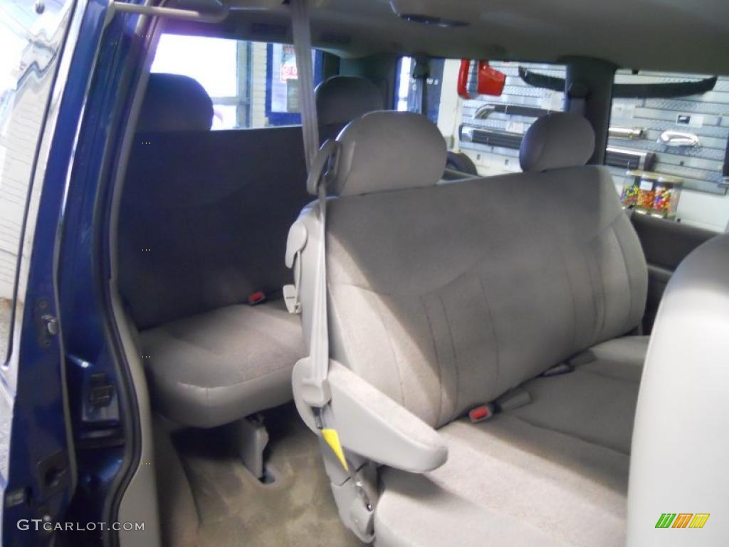 2001 Safari SLE AWD - Cadet Blue Metallic / Pewter photo #13