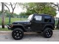 2004 Black Jeep Wrangler X 4x4  photo #3