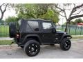 2004 Black Jeep Wrangler X 4x4  photo #9