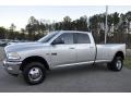 2011 Bright Silver Metallic Dodge Ram 3500 HD Big Horn Crew Cab 4x4 Dually  photo #1