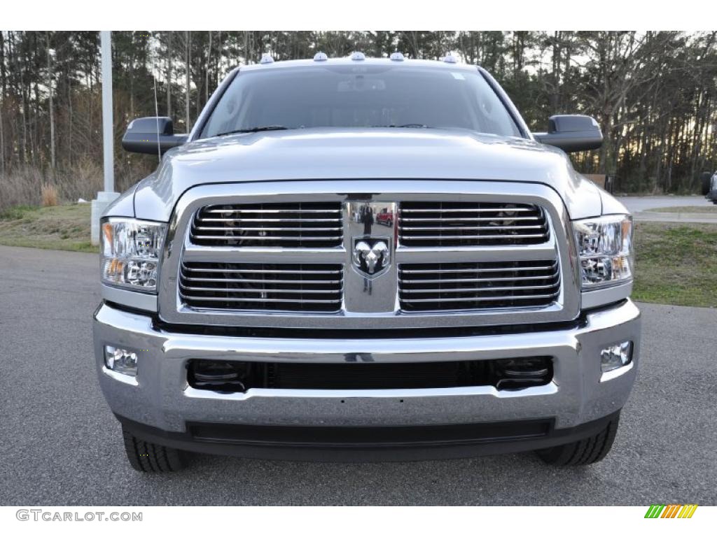 Bright Silver Metallic 2011 Dodge Ram 3500 HD Big Horn Crew Cab 4x4 Dually Exterior Photo #46127232