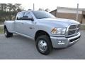 Bright Silver Metallic 2011 Dodge Ram 3500 HD Big Horn Crew Cab 4x4 Dually Exterior