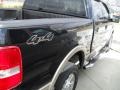 2004 Black Ford F150 Lariat SuperCrew 4x4  photo #3