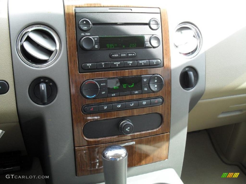 2004 F150 Lariat SuperCrew 4x4 - Black / Tan photo #12