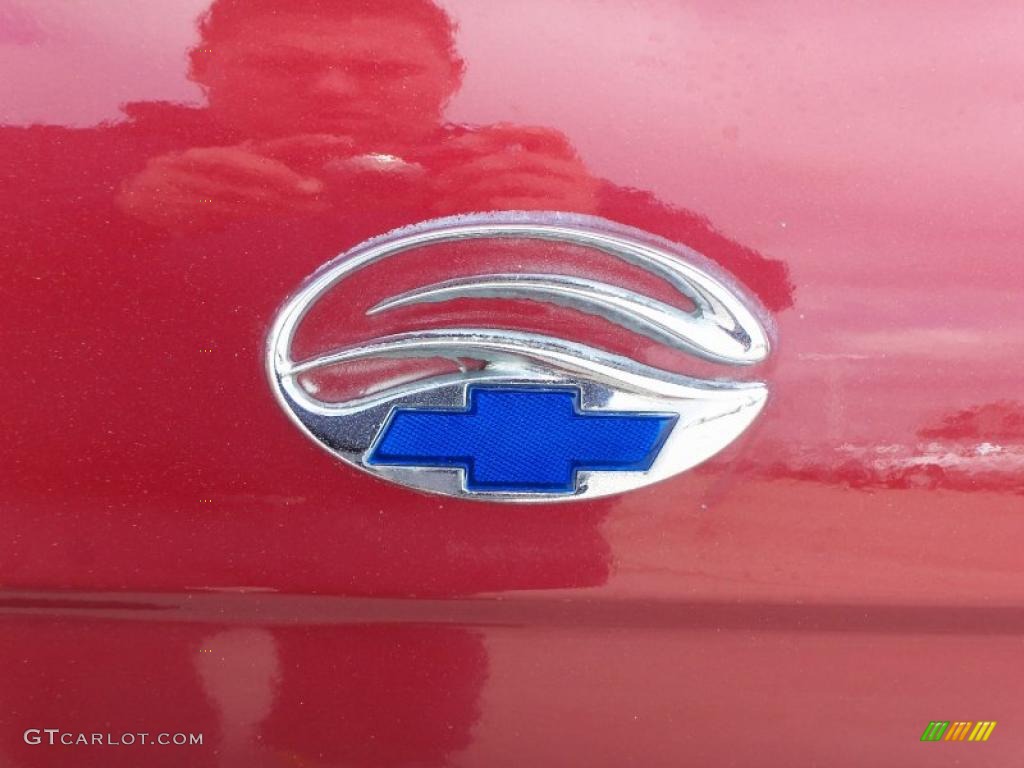2003 Malibu LS Sedan - Redfire Metallic / Gray photo #8