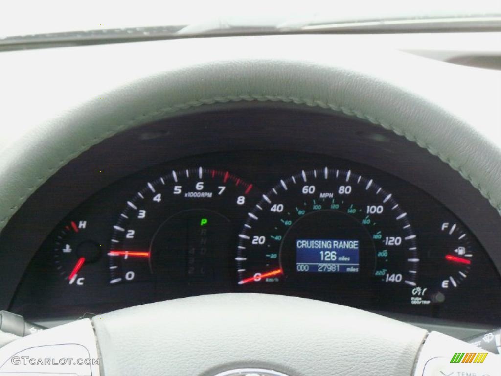 2009 Camry XLE - Magnetic Gray Metallic / Ash photo #19