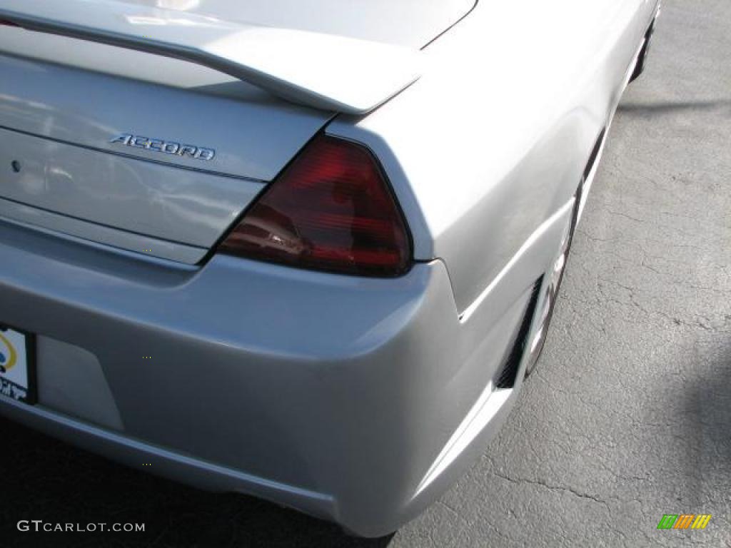 2002 Accord EX V6 Coupe - Satin Silver Metallic / Quartz Gray photo #10