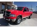 2003 Flame Red Dodge Ram 1500 SLT Quad Cab 4x4  photo #22