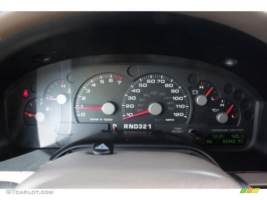 2004 Ford Explorer Eddie Bauer 4x4 Gauges Photo #46128838