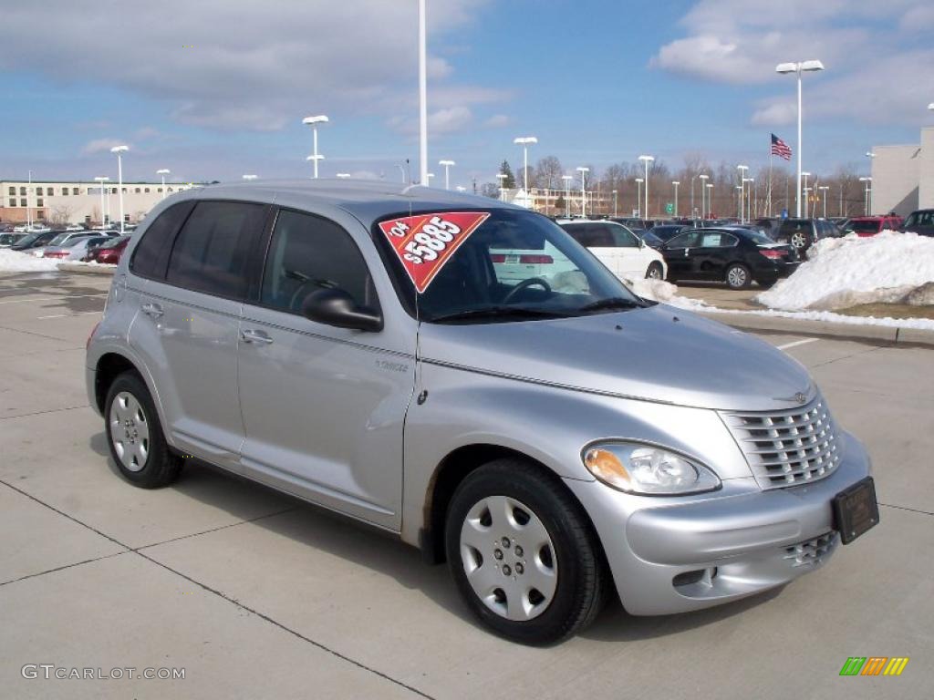 Bright Silver Metallic Chrysler PT Cruiser