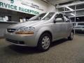 2004 Galaxy Silver Metallic Chevrolet Aveo LS Hatchback  photo #2