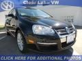 2008 Black Volkswagen Jetta Wolfsburg Edition Sedan  photo #1