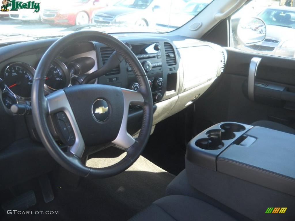 2009 Silverado 1500 LT Extended Cab 4x4 - Summit White / Ebony photo #9