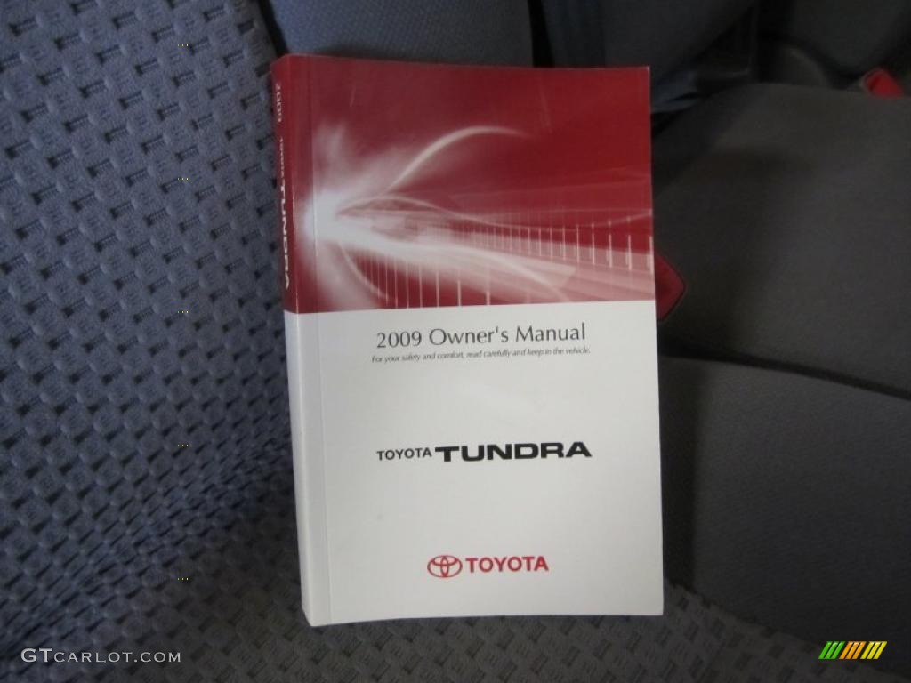2009 Tundra SR5 Double Cab 4x4 - Slate Gray Metallic / Graphite Gray photo #22
