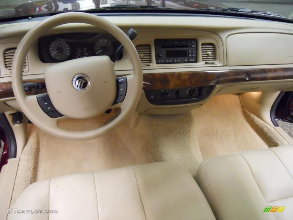 2006 Mercury Grand Marquis GS Light Camel Dashboard Photo #46131679