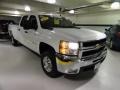 2007 Summit White Chevrolet Silverado 2500HD LT Crew Cab 4x4  photo #4