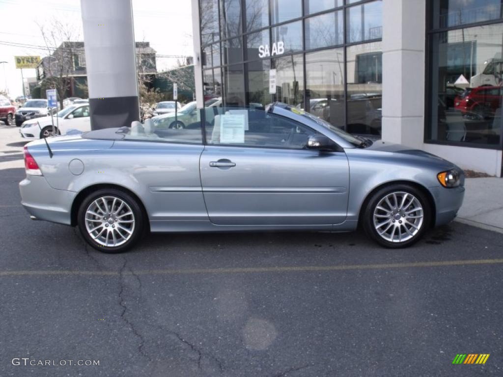 Celestial Blue Metallic 2009 Volvo C70 T5 Convertible Exterior Photo #46132777