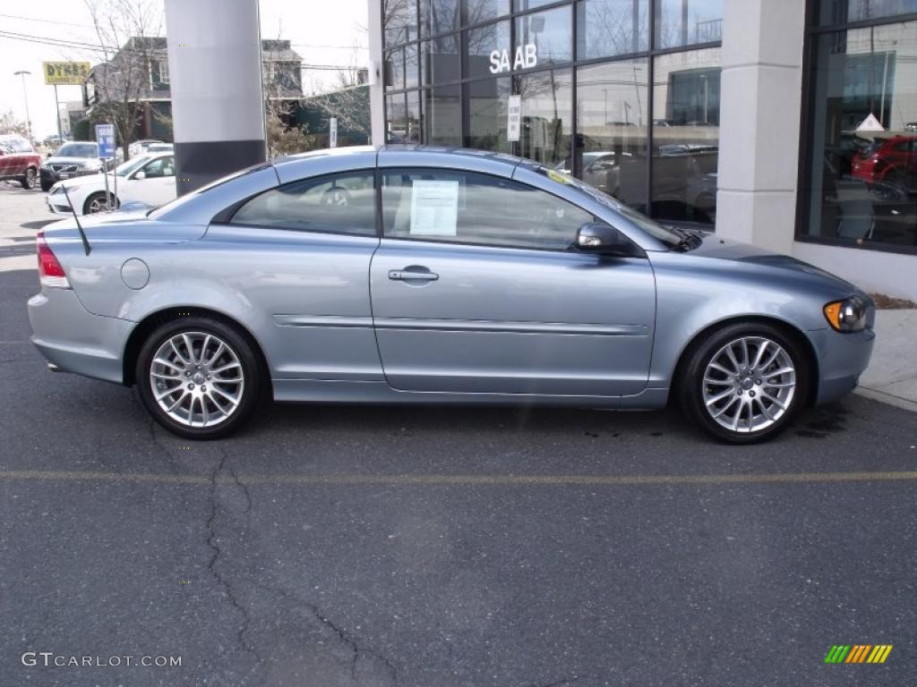 Celestial Blue Metallic 2009 Volvo C70 T5 Convertible Exterior Photo #46132855