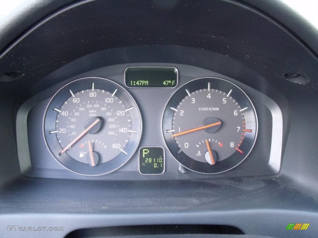 2009 Volvo C70 T5 Convertible Gauges Photos