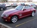 Blaze Red Crystal Pearlcoat 2005 Chrysler Crossfire Limited Roadster Exterior