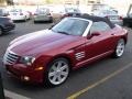 Blaze Red Crystal Pearlcoat 2005 Chrysler Crossfire Limited Roadster Exterior