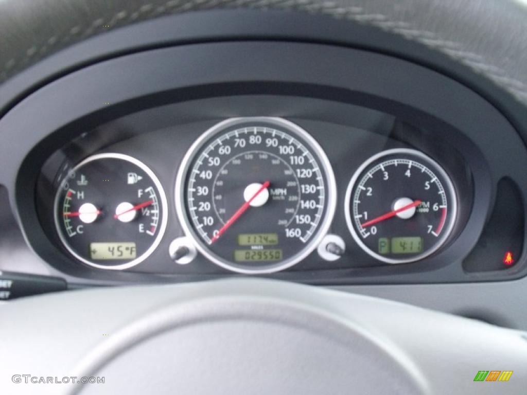 2005 Chrysler Crossfire Limited Roadster Gauges Photo #46133137