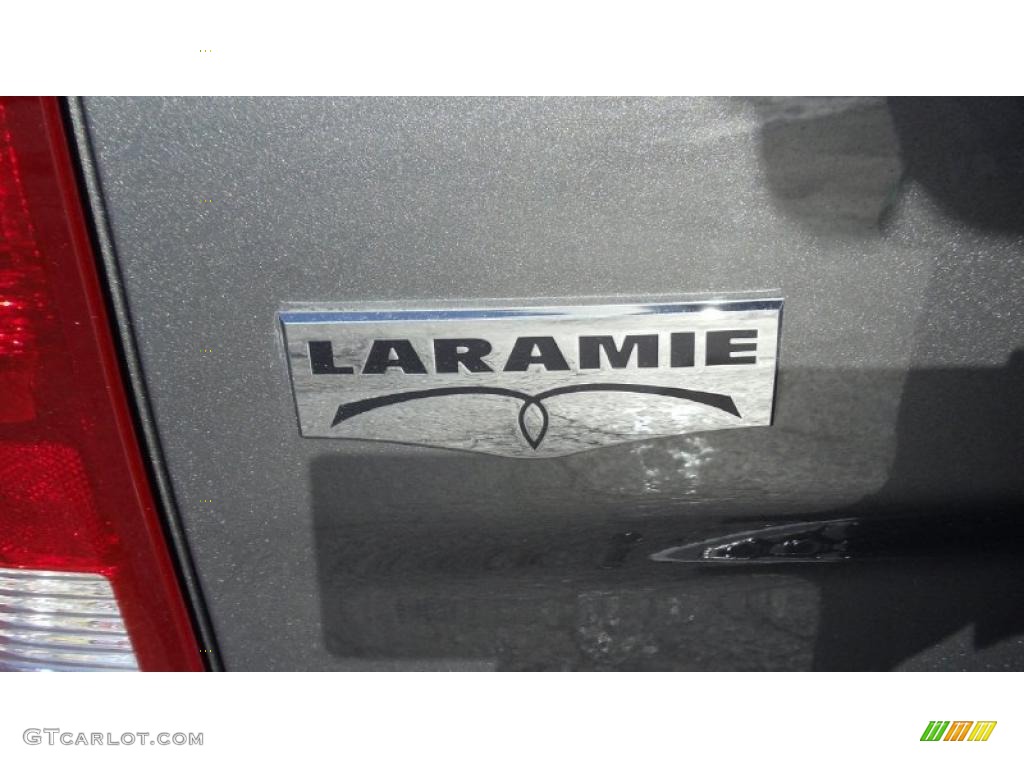 2009 Ram 1500 Laramie Quad Cab 4x4 - Mineral Gray Metallic / Dark Slate Gray photo #11