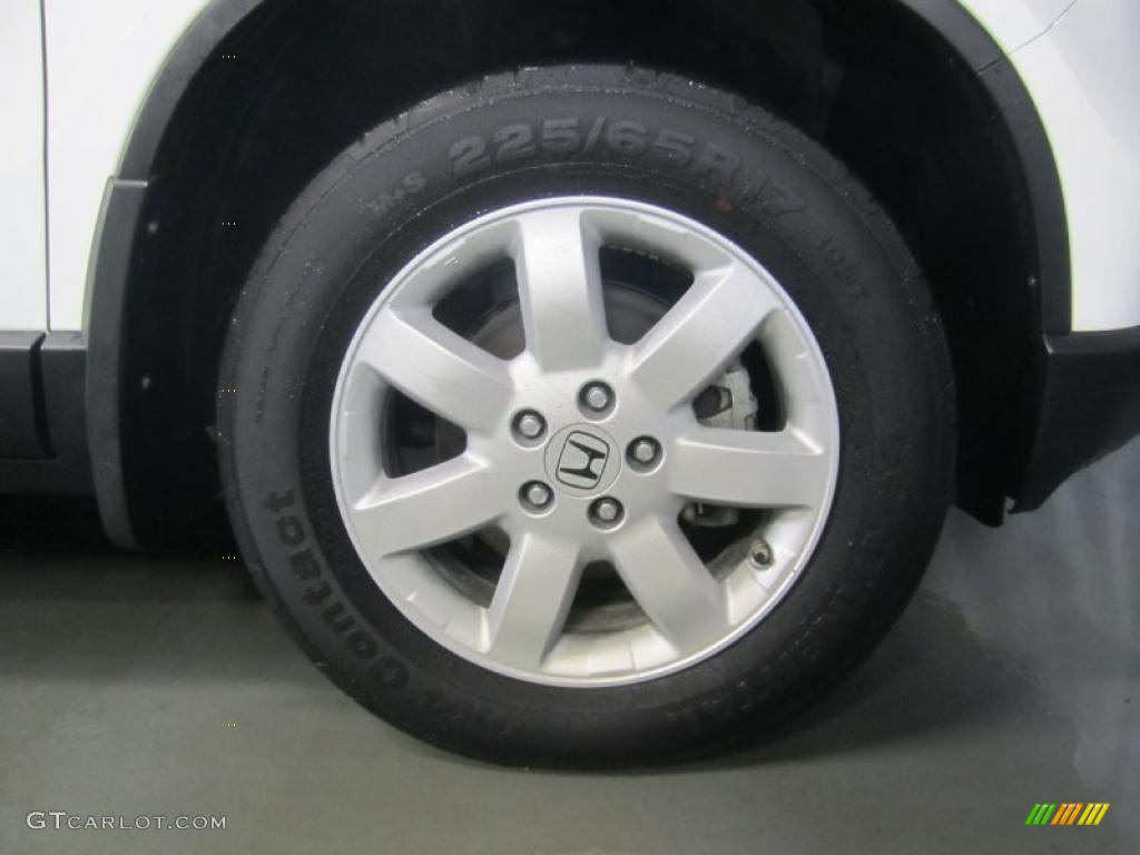 2009 CR-V EX-L 4WD - Taffeta White / Black photo #14