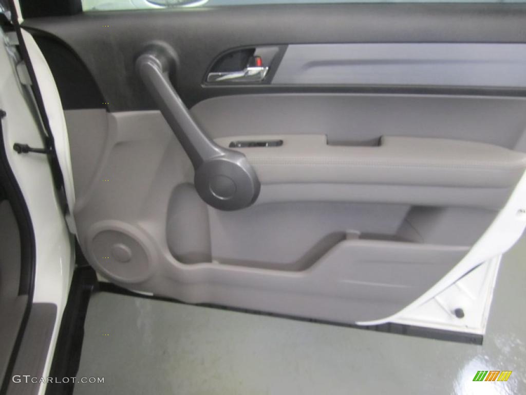 2009 CR-V EX-L 4WD - Taffeta White / Black photo #18