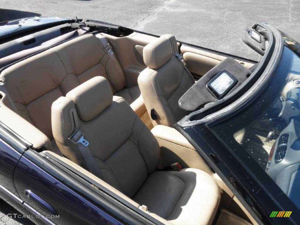 1997 Sebring JXi Convertible - Deep Amethyst Pearl / Camel photo #19
