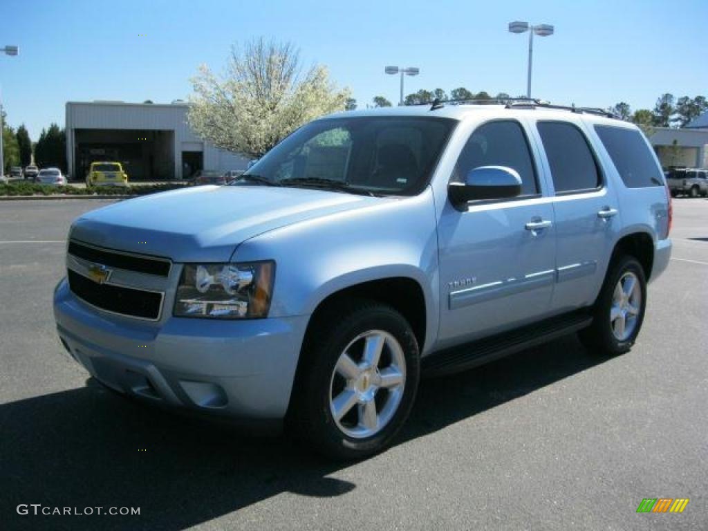 Ice Blue Metallic 2011 Chevrolet Tahoe LS Exterior Photo #46134463