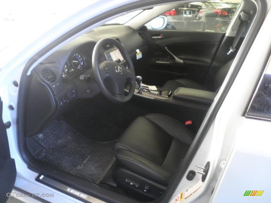 Ecru Beige Interior 2010 Lexus IS 250 AWD Photo #46134706