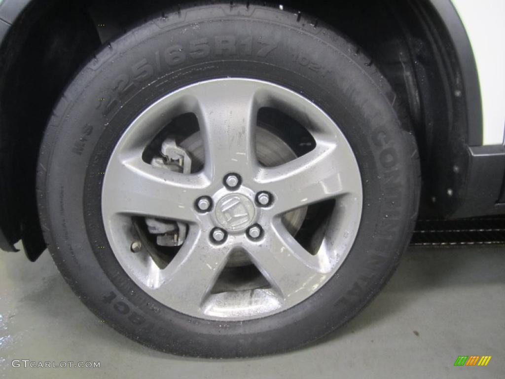 2009 CR-V EX-L 4WD - Taffeta White / Black photo #6