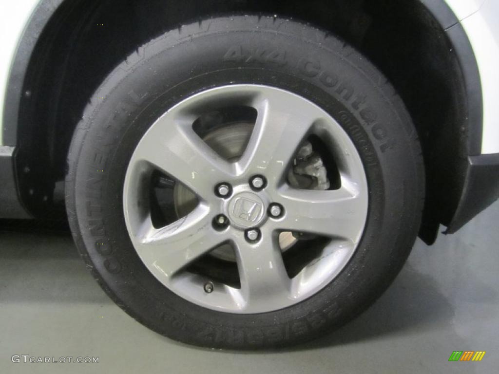 2009 CR-V EX-L 4WD - Taffeta White / Black photo #14